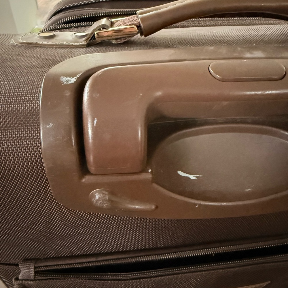 London Fog Carry-On Luggage - Brown - Picture 3 of 5